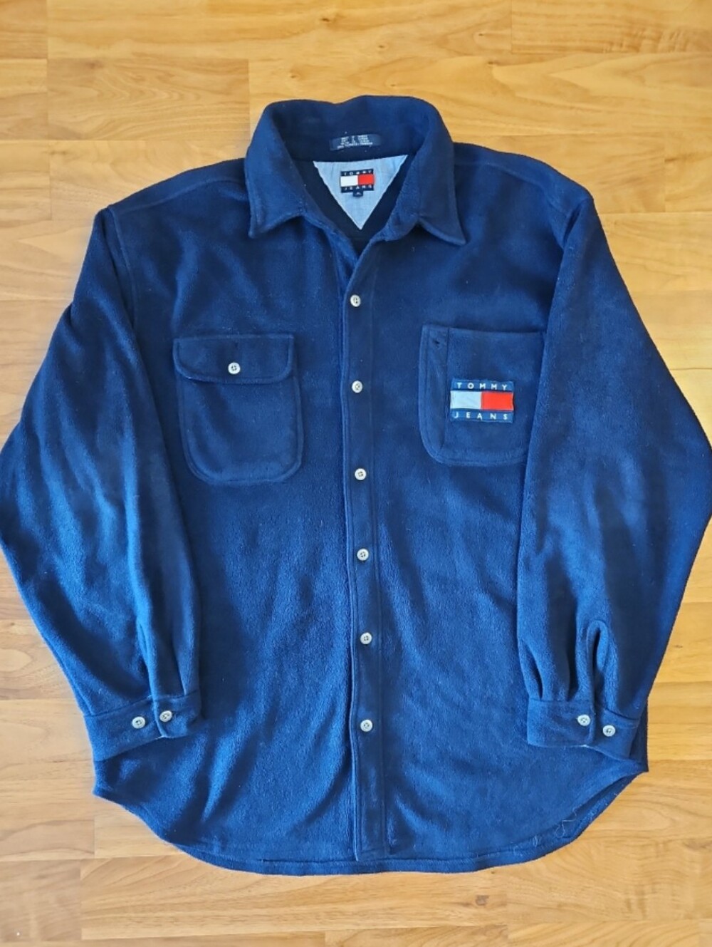 Big Fleece Tommy Button Up